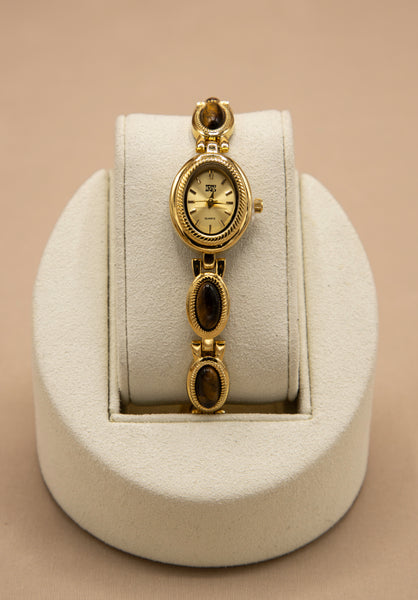 Tiger Lily Brown Watch